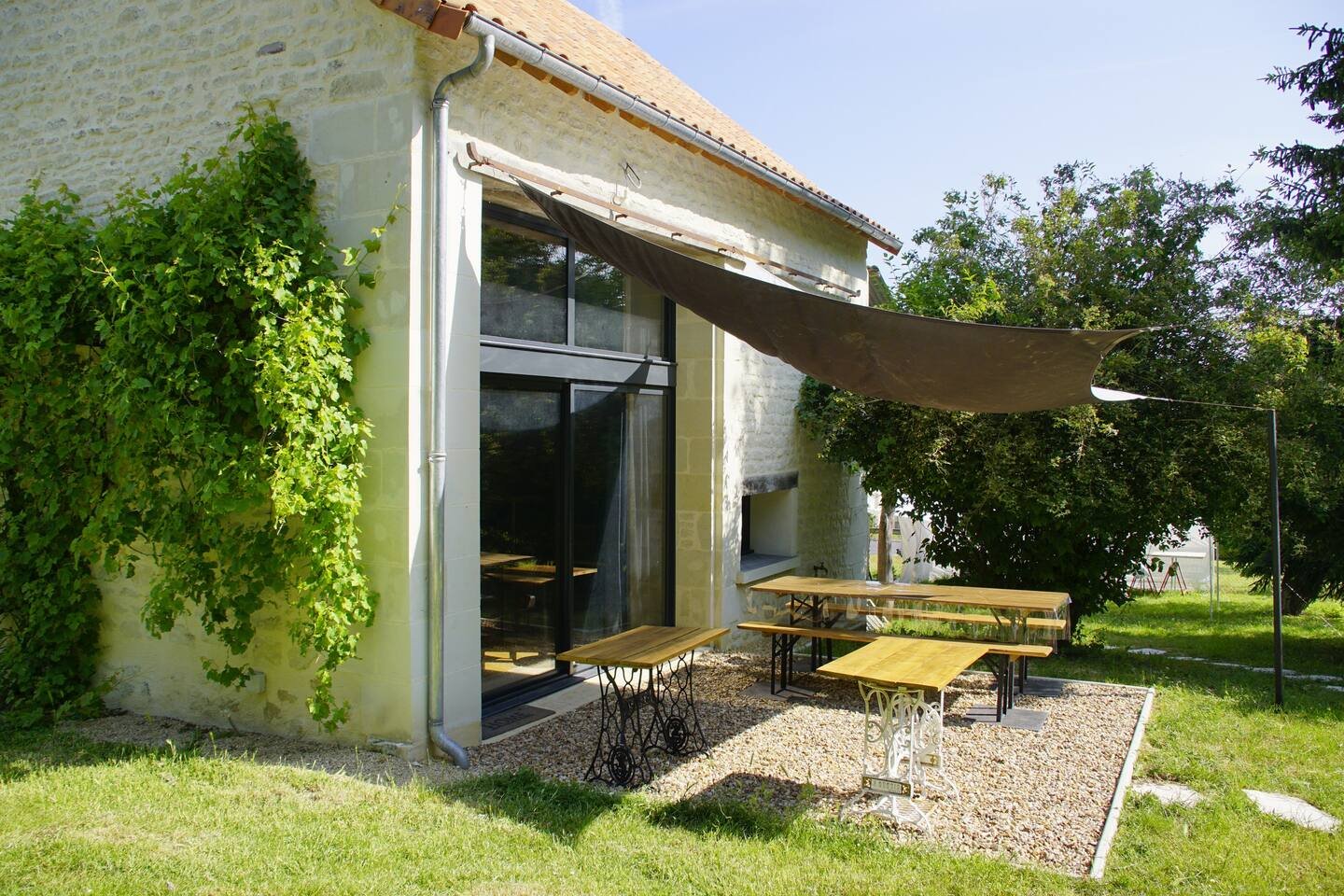La terrasse l'été La terrasse l'été